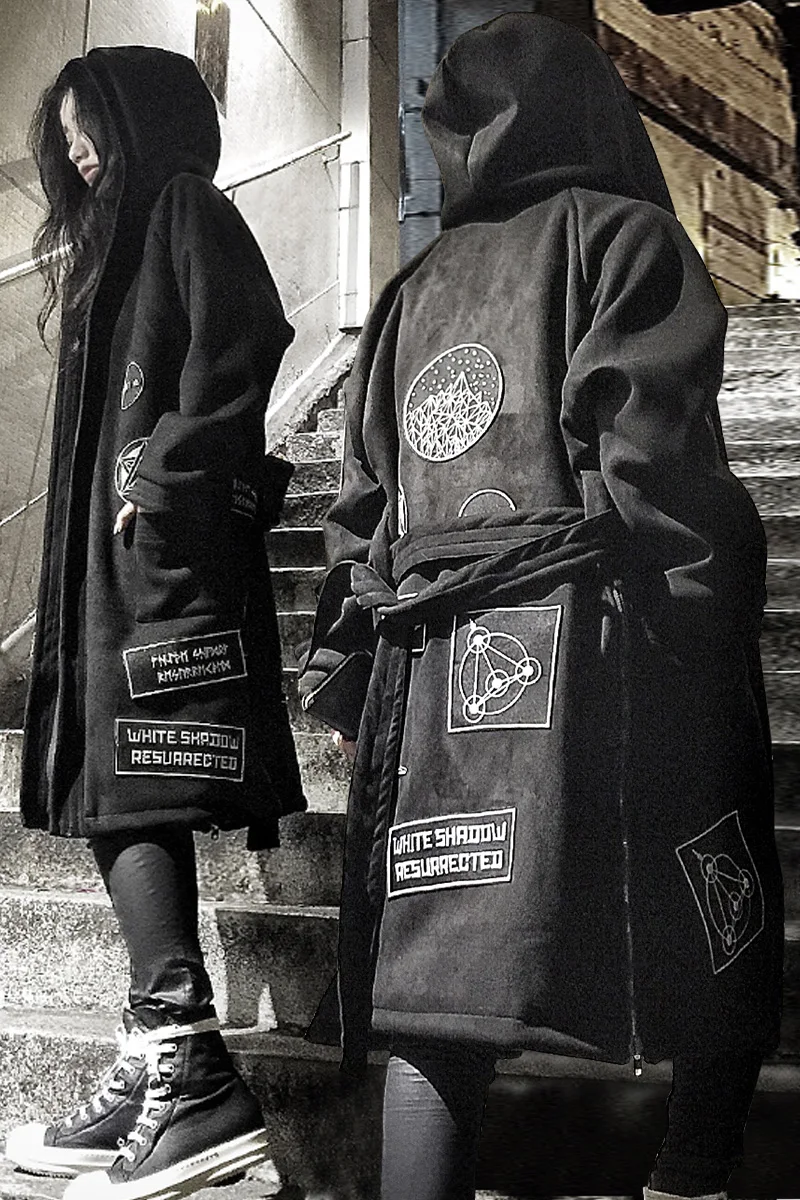 Плащ Пыльник han edition весеннее длинное пальто с капюшоном 2018|dust coat|coats coatscoat cloak |