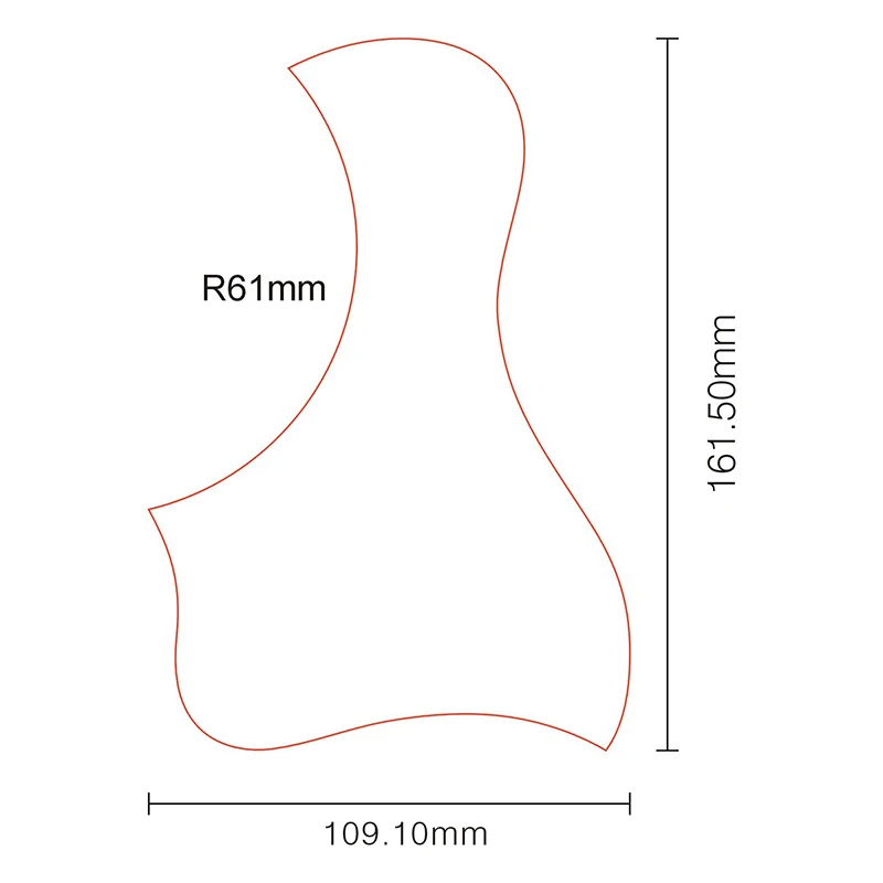 Pleroo гитарные части Акустическая гитара pick guard качество самоклеящаяся птица стиль pick Guard наклейка для 4" 41" размер гитары ra