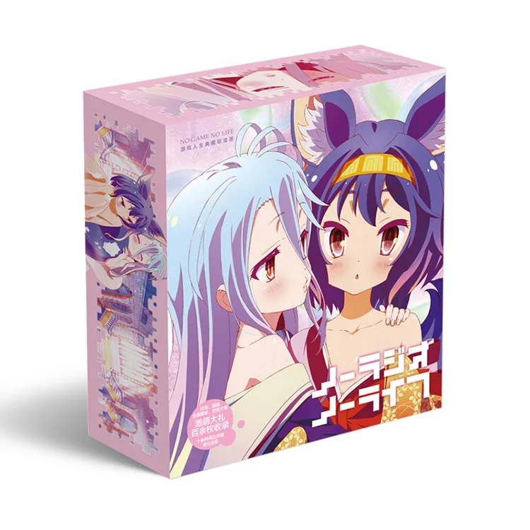 Аниме Нет игры нет жизни Игрушка Подарочная коробка Steve Dora Hatsuse Izuna Sora плакат