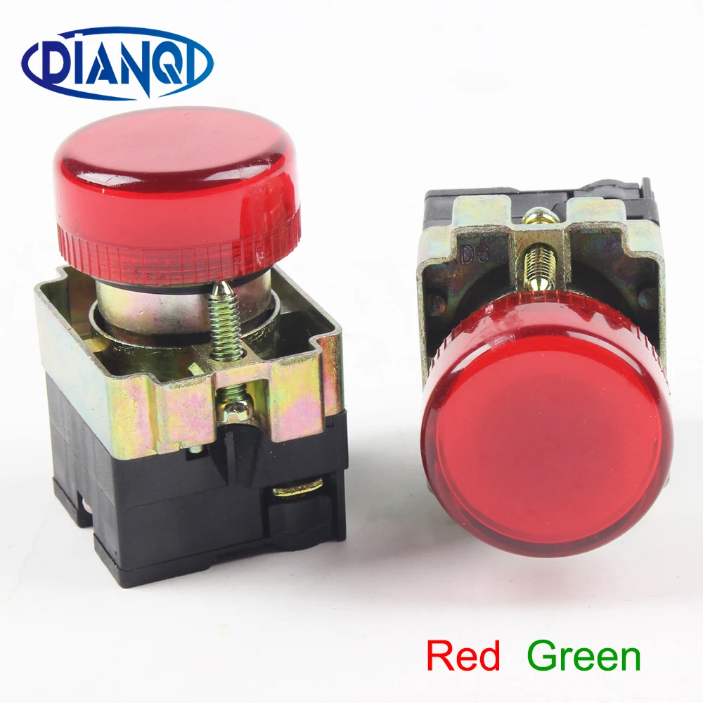 XB2 BV63 XB2 BV64 indicator light pilot light push button switch-in ...