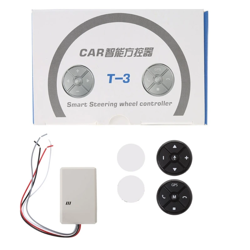 

Universal Car Steering Wheel DVD GPS Wireless Smart Button Key Remote Control