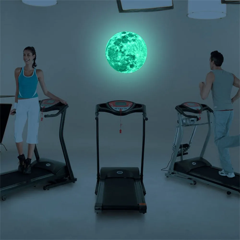 20cm-Luminous-Moon-Earth-Cartoon-DIY-3D-Wall-Stickers-for-Kids-Room-Bedroom-Glow-In-The (4)