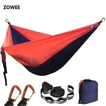 Дропшиппинг ассорти цветов нейлоновый гамак из парашютной ткани наружные гамаки для кемпинга двойной человек портативный качели гамак