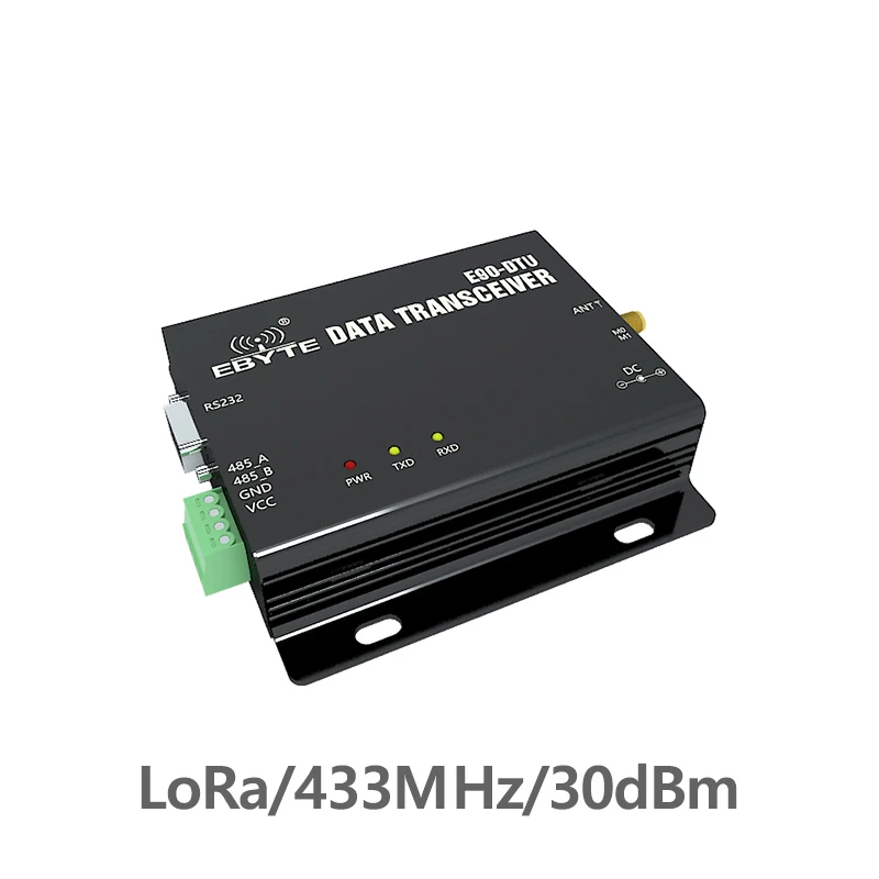 E90-DTU-433L30 LoRa RS232 RS485 Беспроводной трансивер 433 МГц 1 W Long Range 8 км PLC приемопередатчик приемник радио модем 433 МГц LoRa