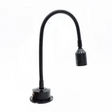 Поверхностное крепление регулируемый светодиодный 3 Вт мини Точечный светильник Ювелирная витрина дисплей светильник светодиодный светильник с регулируемой гибкой трубкой