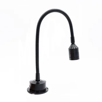 

Surface Mount Adjustable LED 3W Mini Spotlight Jewelry Showcase Display Light LED Picture Lamp with Adjustable Flexible Pipe