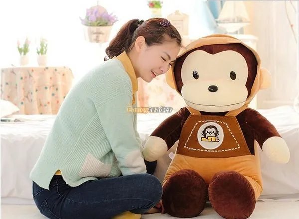Fancytrader 26''65 Jumbo Super Funny Plush Soft Stuffed Braces Monkey,Free Shipping FT50230 (6)