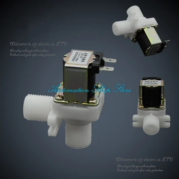 

hot sale Solenoid valve 1/2" to 1/2" Plastic valve,water valve ,Right Angle type 12V DC Water dispenser,washing machine