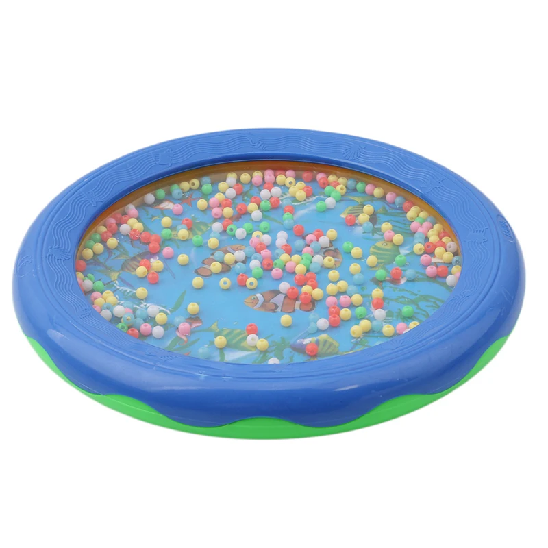 

2018 Creative Ocean Wave Bead Drum Gentle Sea Sound Musical Educational Toy Tool for Baby Kid Child