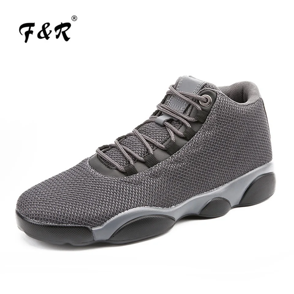 F&R 2018 New Arrival Men Basketball Sneakers Mesh Breathable Jordan