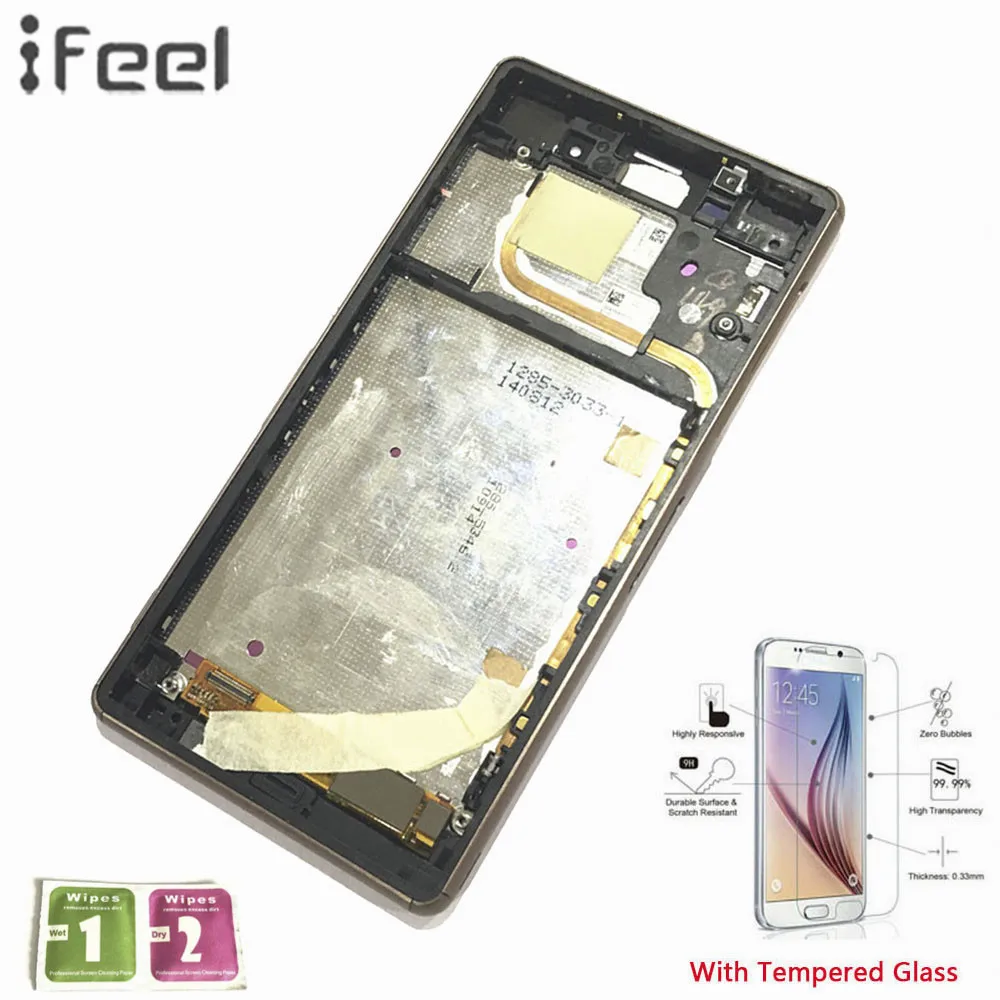 

IFEEL 100% Tested LCD Display Touch Screen Digitizer With Frame For Sony Xperia Z3 D6603 D6633 D6643 D6653 5.2" Repair Assembly
