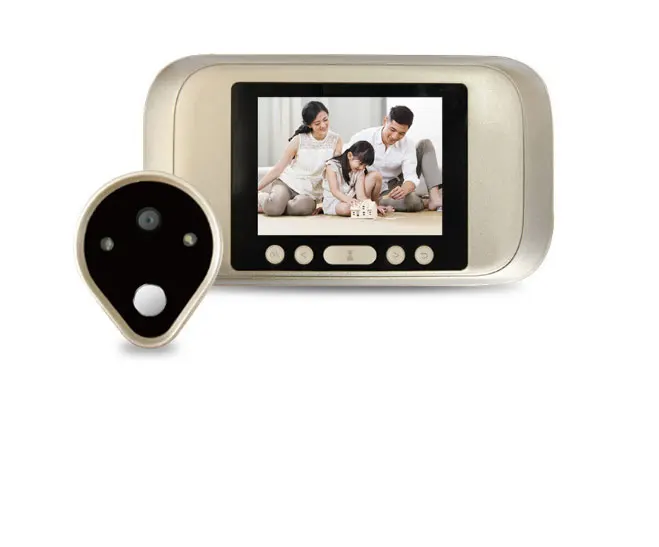 

3.2 Inch LCD Color Screen With Dry battery Intercom Doorbell Video Viewer Home Security Camera Peephole Door hot Camera Detect