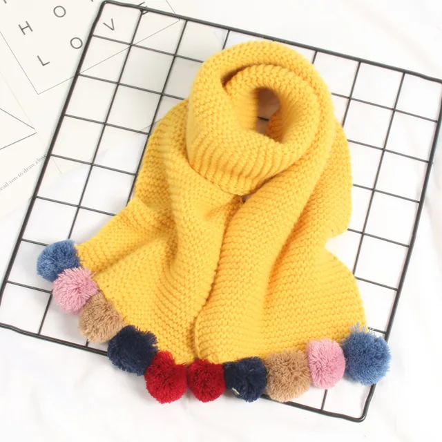 Scarfblog Children's Scarves Cute Soft Scarf Kids Braga Cuello Small