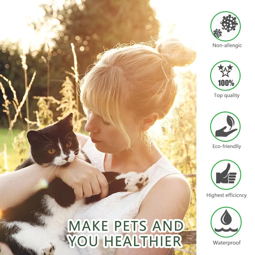 Dewel Cat Collar Anti Tick Dogs Small Flea Collar Mosquitoes Waterproof Pets Accessories for Cat 8 Months Protection Dewel Cat Collar Anti Tick Dogs Small Flea Collar Mosquitoes Waterproof Pets Accessories for Cat 8 Months Protection