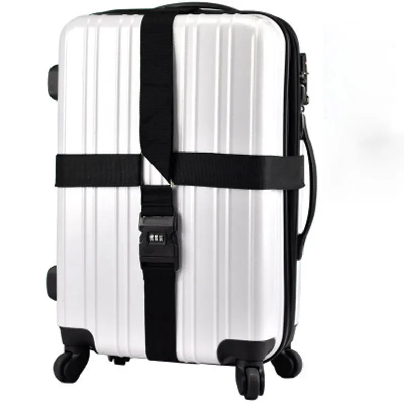 4m long Cross Luggage Strap Belt For Suitcase with Secure Lock Safe Belt Strap Tavel/Home Accessories