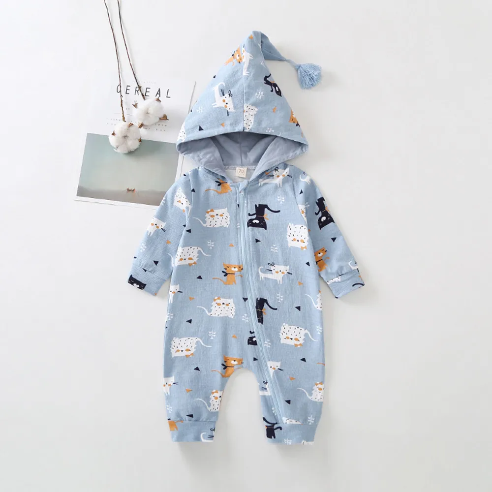 TELOTUNYbaby/Детский комбинезон для маленьких девочек и мальчиков Комбинезон с