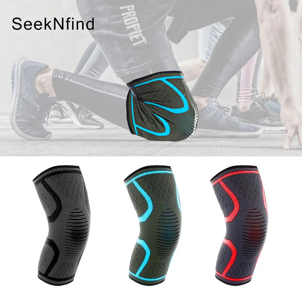

1PCS Breathable Sports Knee Protect Knee Support for Running Cycling Basketball Football Kneepad Joint Pain Relief Recovery