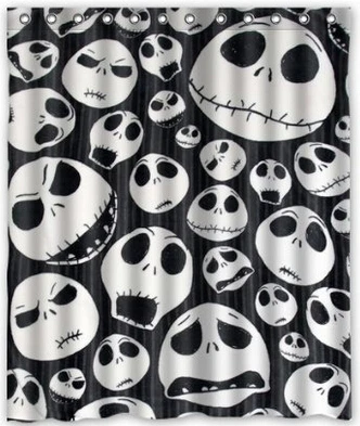 Custom shower curtain The Nightmare Before Christmas 1 shower curtain