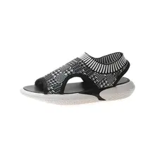 OLOME/ г. Новая Летняя женская обувь в Корейском стиле на плоской подошве в стиле Харадзюку римские сандалии на толстой подошве