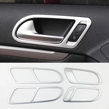 

ABS Chrome For Tiguan 2009 to 2015 Car inner door Bowl decoration cover trim auto accessories styling