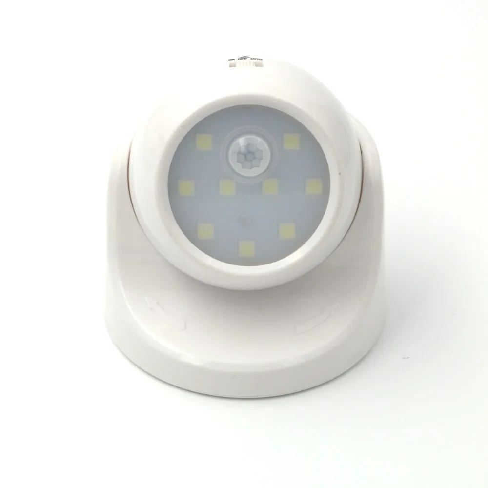 Mini LED Lights Infrared Motion Sensor Light Body Induction Lamp Camping Lamp