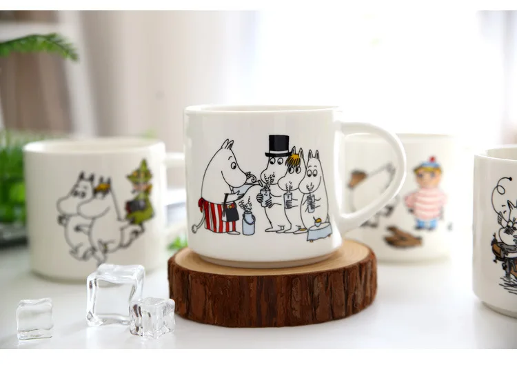 Moomin мультфильм кружка Snorkmaiden Snufkin Little My Sniff The Snork Stinky Mymble Caneca кофейная чашка Muumi подарки для детей