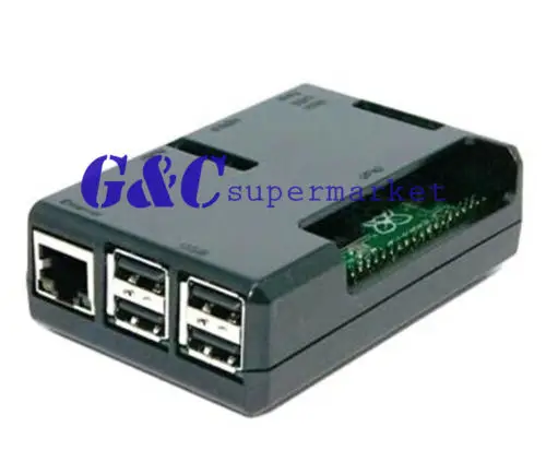 

Raspberry Pi 3 Case SB Components Case Model B /Pi 2 Model B/Pi Model B+black