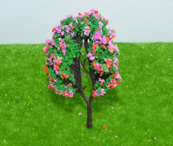 

8cm Scale Train Layout Set Model tree architectural model materials model accessory kits trees