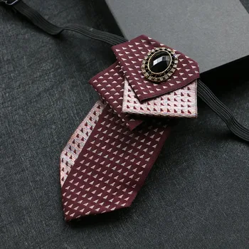 

New Free Shipping fashion casual Men's Male The original design of high-end fashion show men fashion star tie Headdress