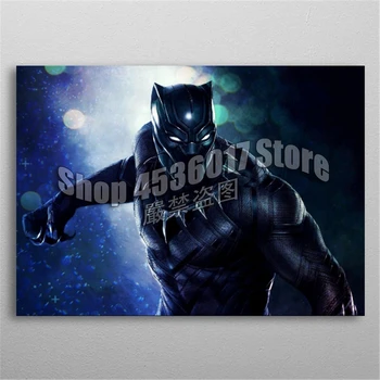 

5d Diy Diamond Painting Cross Stitch Diamond Embroidery Black Panther Diamond Mosaic Full Gifts Craft Arts & Crafts Home Decor