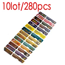 10 шт/280 шт дизайн клиента аниме тема стикер персонализированные Lables Набор Замена для GameBoyAdvance стикер s уплотнения этикетки