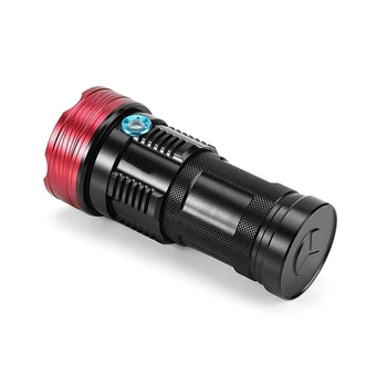 

10T6 flashlight T6 steel gun outdoor flashlight 8000 lumens