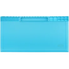 38x21cm Environmental silicone Screw Mat Section Heat Insulation Silicone Pad BGA Soldering Repair Station Maintenance Platform 38x21cm Environmental silicone Screw Mat Section Heat Insulation Silicone Pad BGA Soldering Repair Station Maintenance Platform