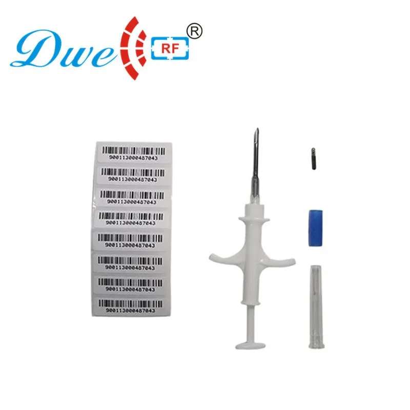 50 шт./лот iso 11784 rfid em4305 чип слежения скот поднятие стекла syinge микрочип mascotas для домашних животных