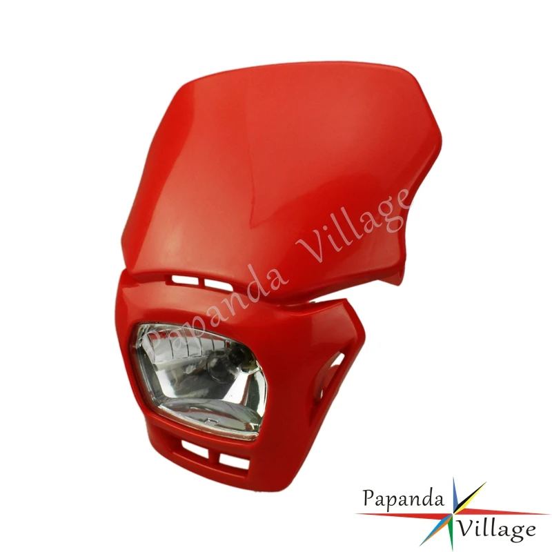 Красные фары для мотокросса Papanda спортивные Honda CRF XR CR CRM FMX 250 450| |