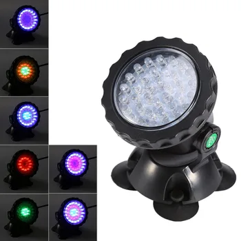 

Multi-color 36LED Underwater Spot Light For Water Aquarium Garden Pond Fish Tank Lawn Lights For Outdoor Lighting