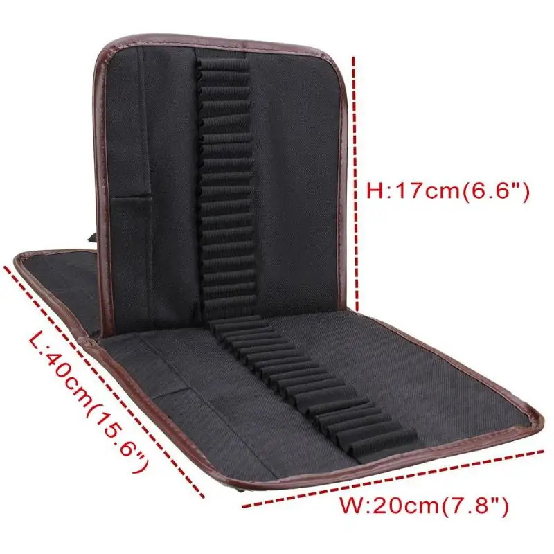 

Student Pencil Pen Brush Case Makeup Cosmetic Tools Bag Holder Bag Storage Pouch Canvas Storage Bags Organizer 40 x 20 x 17cm