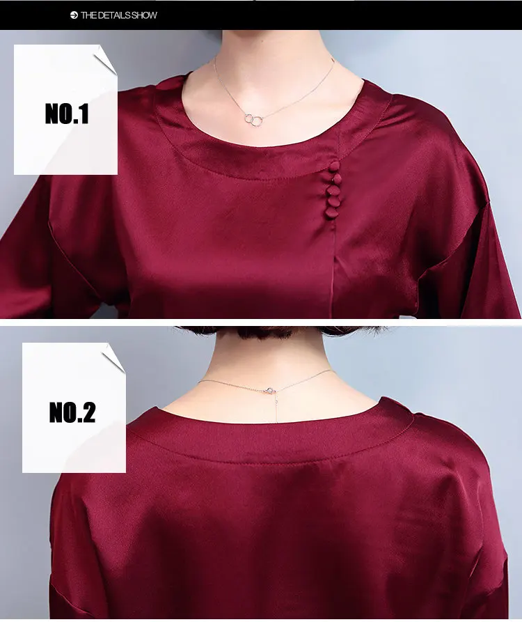 7 Colors New Winter Autumn Slik Blouse Women 2019 Long Sleeve Plus Size Shirts Femme Tops Fashion Casual Chiffon Blusas Mujer (18)