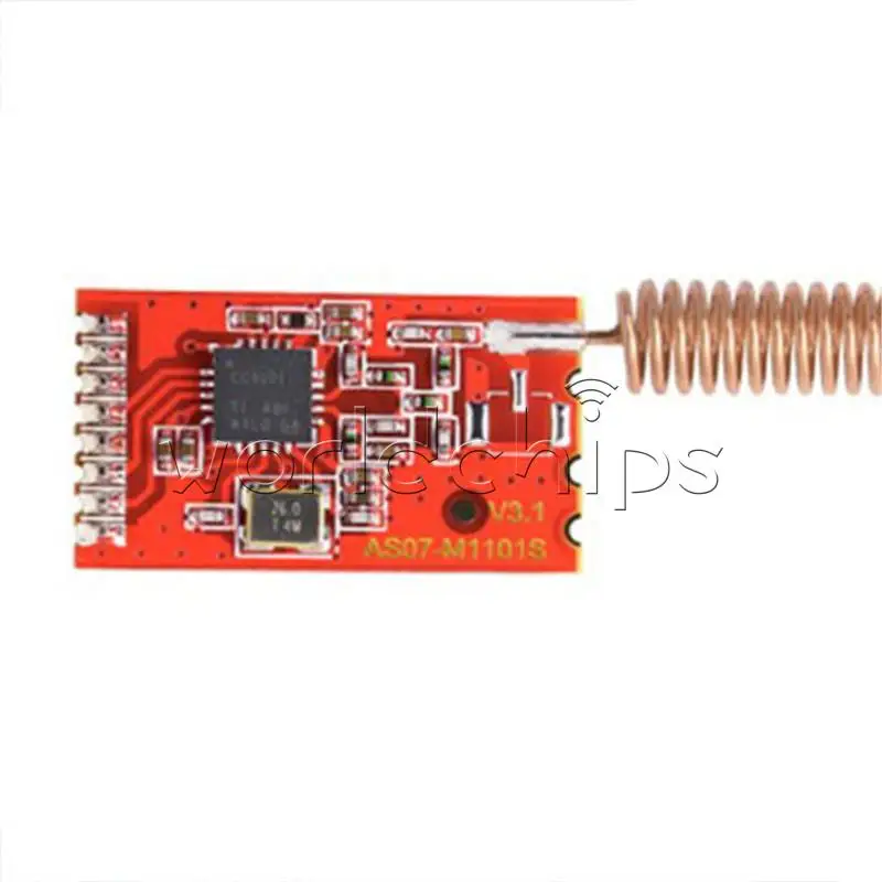433M CC1101 10mW Wireless Sender Receiver Module NRF905/SX1212/SI4432