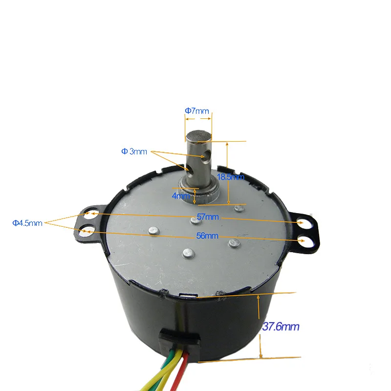 CHANCS 50 KTYZ AC 110 V 20-24 RPM Синхронный Мотор шестерни ed 6 W CE передача мотор