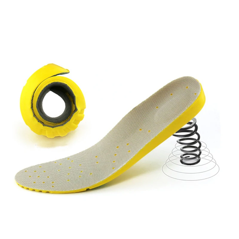 MC89 Soft breathable sport shoes insole foot cushion air drying odor deodorant shoe pad heel cushioning athletic running insoles