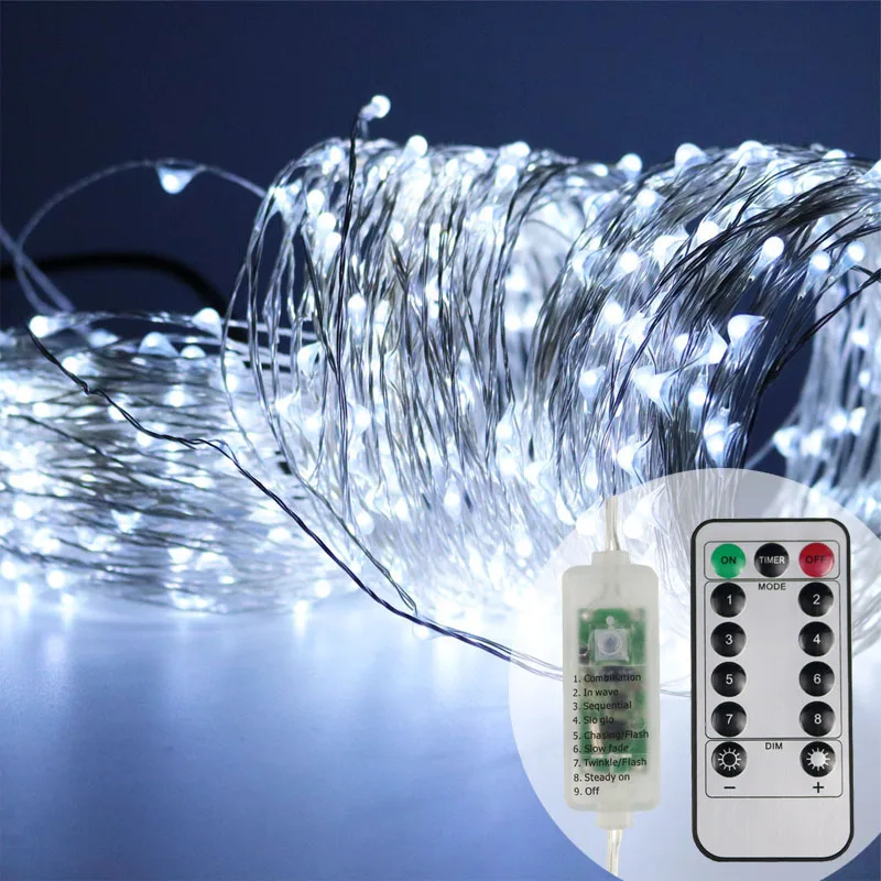 The Longest Waterproof Outdoor Home 30M 50 100M LED Street Lights with remote Garland Light Christmas Wedding New Year's Garland The Longest Waterproof Outdoor Home 30M 50 100M LED Street Lights with remote Garland Light Christmas Wedding New Year's Garland