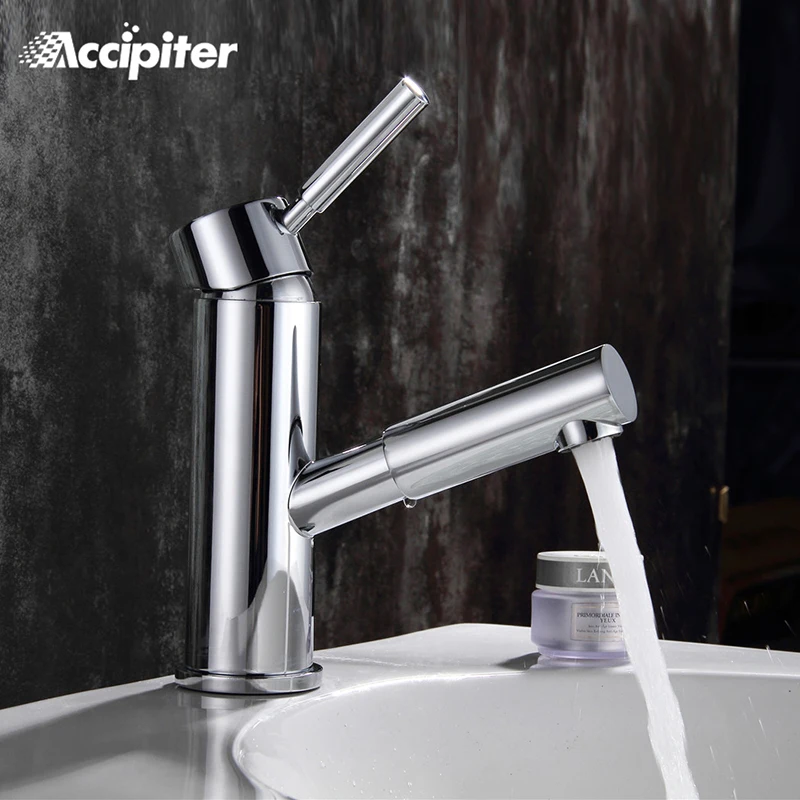 Pull out Bathroom Faucet Special Designed For Washing face and Hair