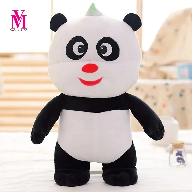 Vanmajor мультфильм 35 см моль строй панда Krtek детские воспоминания плюшевые мягкие куклы игрушечные животные игрушки для детей подарок на Рождество - Высота: 35cm Panda