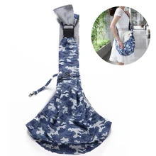 Pet сумка для переноски собак на открытом воздухе Дорожная сумка дышащая Одиночная сумка через плечо с лямкой сетка Удобная дорожная сумка через плечо