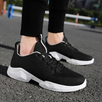 

Sneakers Women Sport Shoes Lace-Up Beginner Rubber Fashion Mesh Round Cross Straps Flat Sneakers Running Shoes Casual Shoes