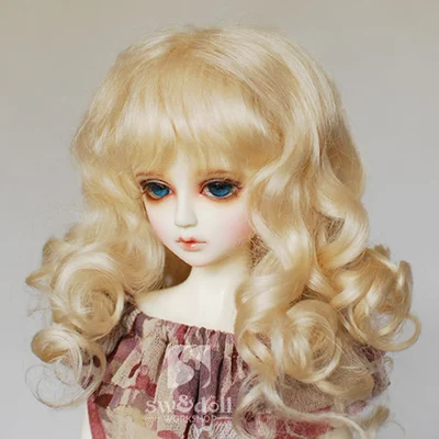 M9 1/3 1/4 1/6 1/8 1/12 весы BJD парик локоны волос для BJD/SD аксессуары для куклы «сделай сам». В комплект не входят куклы, одежды, обуви, и другие 16C1068 - Цвет: M9