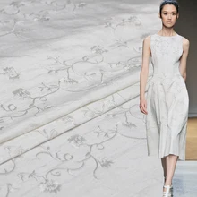 Pearlsilk 22Momme утепленная тяжелый Doupion шелк с вышивкой шелк тутового шелкопряда материалов платье DIY Одежда ткани