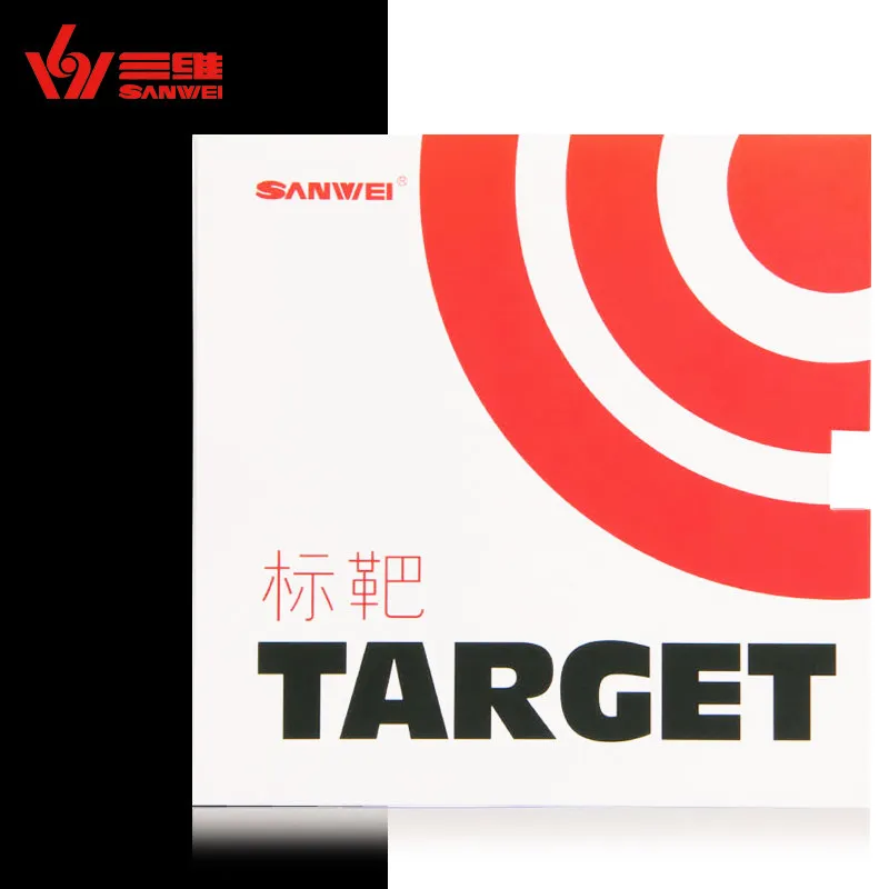 

SANWEI TARGET Table Tennis Rubber pimples in SANWEI ping pong sponge