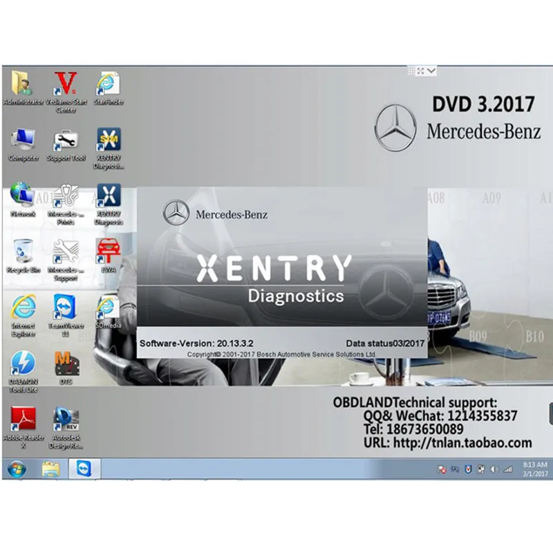 Prix pour 2017 05 Dernière WIN7 Système XENTRY/DAS/EPC/WIS/starfinder/EWA/VEDIAMO/DTS-Monaco Installé sur LE DISQUE DUR pour MB STAR C4 Logiciel complet Prix pour 2017 05 Dernière WIN7 Système XENTRY/DAS/EPC/WIS/starfinder/EWA/VEDIAMO/DTS-Monaco Installé sur LE DISQUE DUR pour MB STAR C4 Logiciel complet